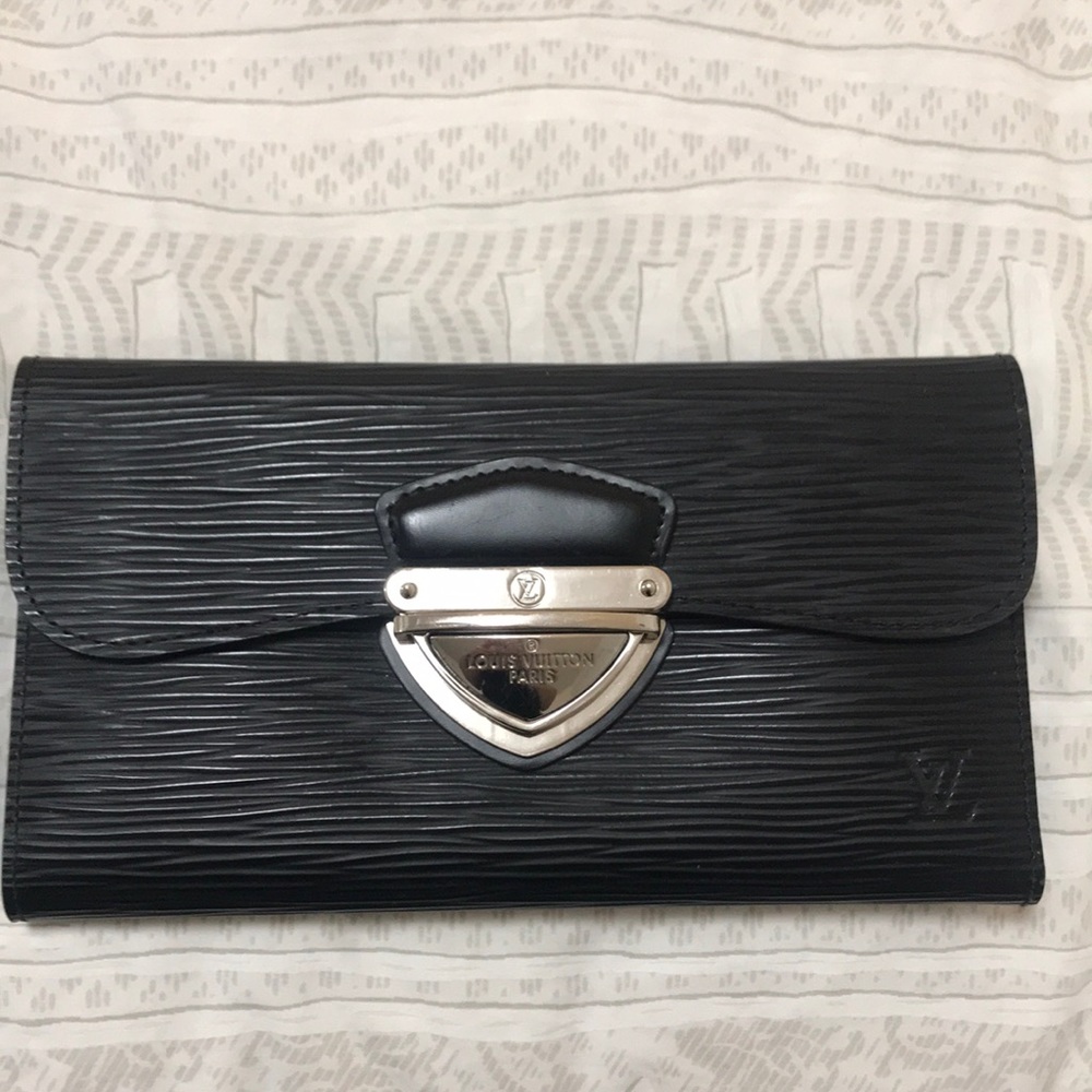 Louis Vuitton black Epi leather, Joey collection